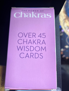 The Power of Chakras – Over 45 Chakra Wisdom Cards